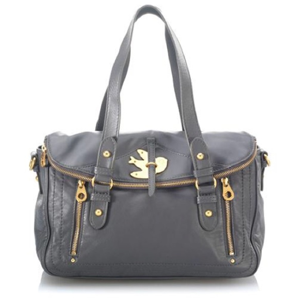 Marc Jacobs Petal To The Metal Bag Gray Bird Bag